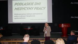 Podlaskie Dni Medycyny Pracy „Medycyna pracy ważnym partnerem w walce o zdrowie i bezpieczne społeczeństwo”, Białystok 18-20 września 2025 roku