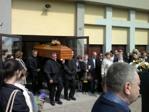 Relacja z pogrzebu dr n. med. Ewa Wągrowska-Koski